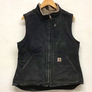 Carhartt Vintage Women’s Large lined Vest Black